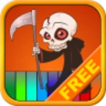 kids halloween piano free android application logo